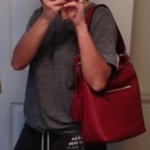 ❌SOLD❌Coach Legacy Duffel Shoulder Bag - Red - Picture 13 of 16